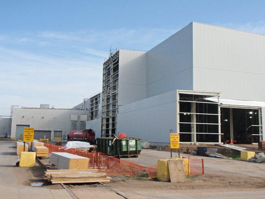 Novelis Finishing Line Expansions in Oswego NY Walbridge