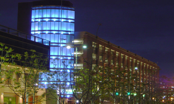 Beaubien Place Parking Structure, Mixed Use Facility in Detroit, MI