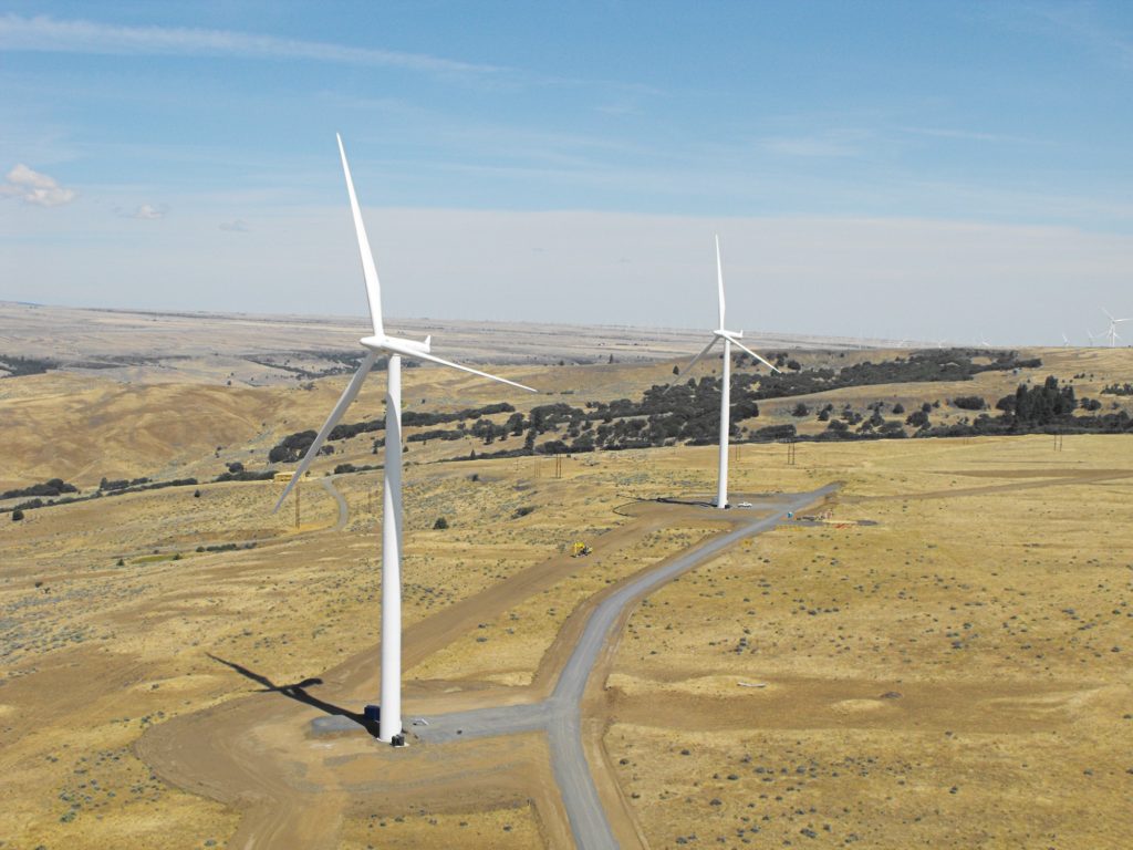 Siemens, Harvest Wind Project in Roosevelt, WA Walbridge