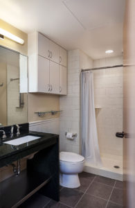 University of Michigan's Munger Hall restrooms.